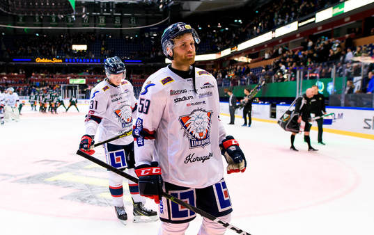 Linköpings Olle Lycksell och Anton Mylläri deppar