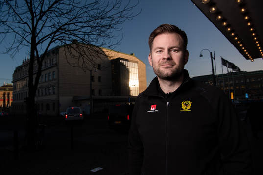 Förbundskapten Kristjan Andresson
