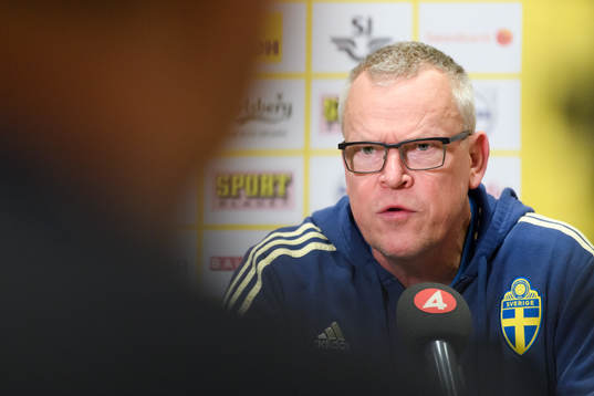 Janne Andersson, head coach of Sweden