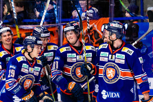 Växjös Pontus Holmberg, Fredrik Karlström och Tim Erixon