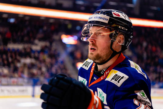 Växjös Martin Lundberg jublar