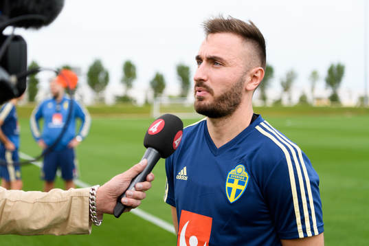 Muamer Tankovic is being interviewed