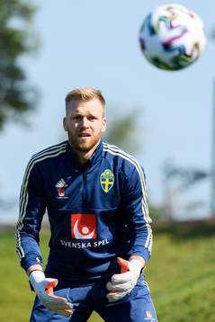 Goalkeeper Peter Abrahamsson