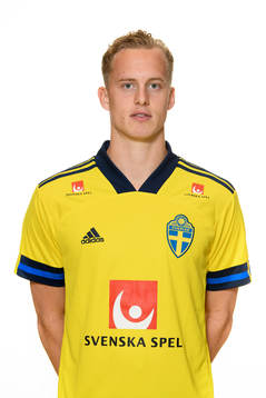 Sweden’s Gustav Berggren poses for a portrait