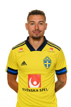 Sweden’s Jordan Larsson poses for a portrait