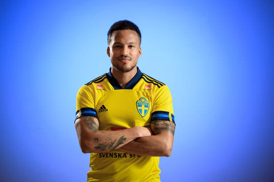 Sweden’s Martin Olsson poses for a portrait