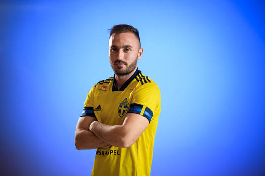 Sweden’s Muamer Tankovic poses for a portrait