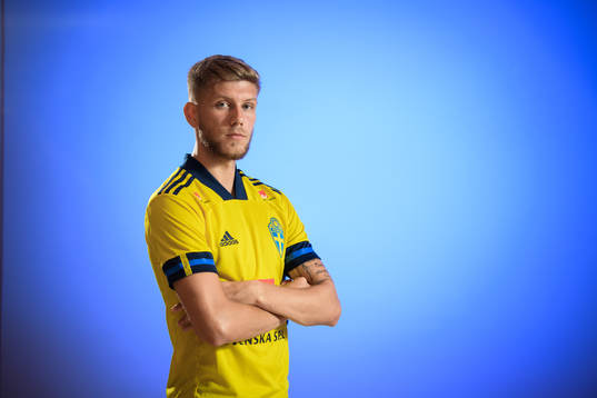 Sweden’s Anton Salétros poses for a portrait