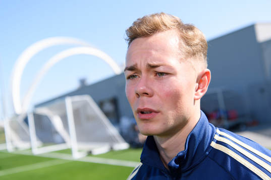 Adam Andersson is being interviewed