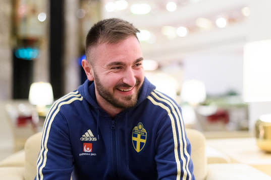 Muamer Tankovic is being interviewed