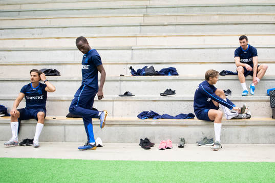 Amin Affane, Alhassan Yusuf, Noah Alexandersson och Giorgi
