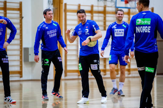 Christian Berge, head coach of Norway