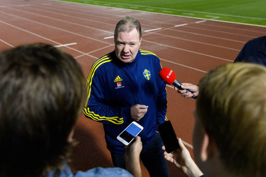 Karl-Erik Nilsson, president of the Swedish Football