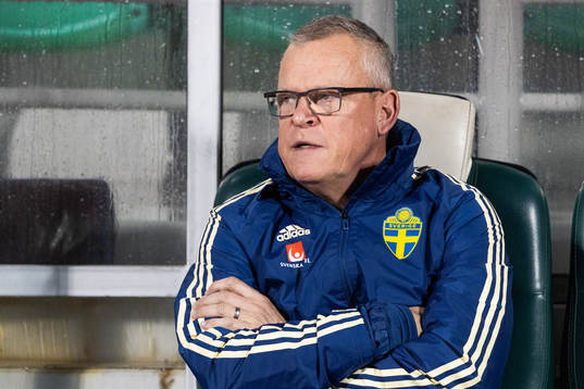 Janne Andersson, head coach of Sweden