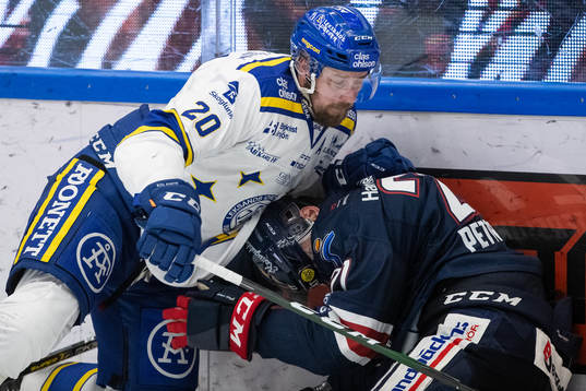 Leksands Mattias Karlsson och Linköpings Dan Pettersson