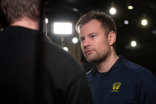 Head coach Kristjan Andresson