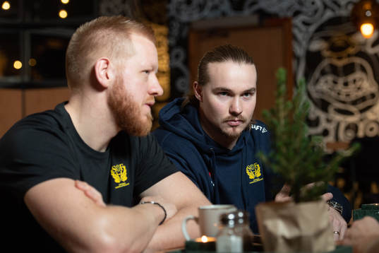 Jim Gottfridsson and Lukas Nilsson