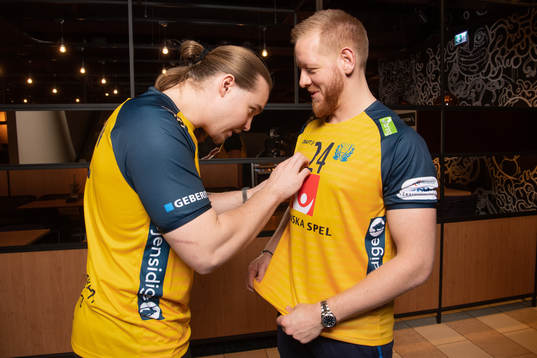 Lukas Nilsson and Jim Gottfridsson