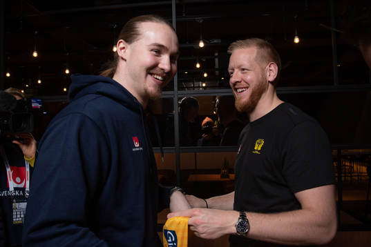 Lukas Nilsson and Jim Gottfridsson