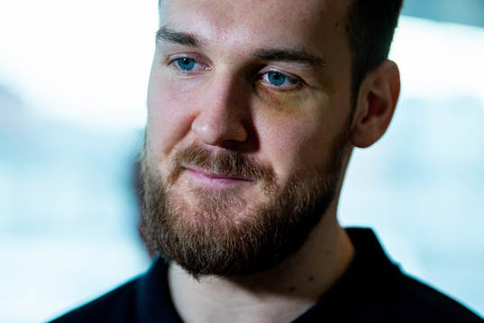 Christian O'Sullivan of Norway at a press event