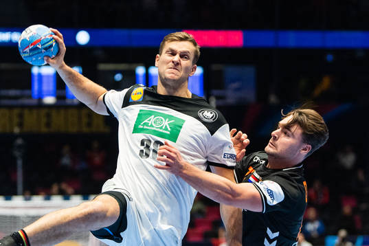 Fabian Böhm of Germany and Dani Baijens of Netherlands