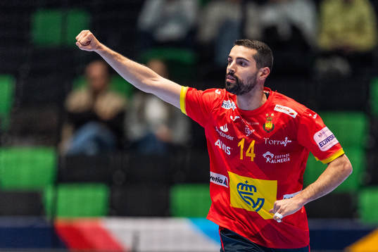 Ferran Solé Sala of Spain celebrates