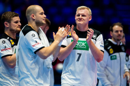Patrick Wiencek of Germany celebrates