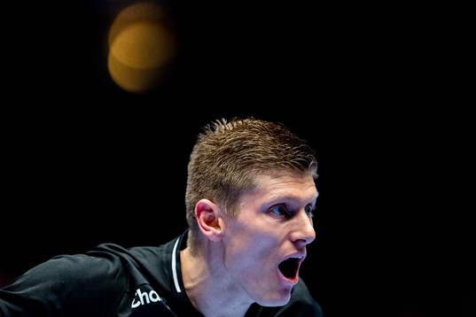 Jeffrey Boomhouwer of Netherlands celebrates