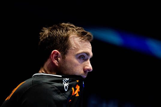 Bobby Schagen of Netherlands looks dejected