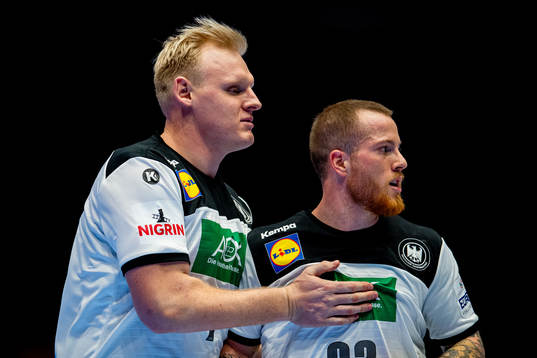Patrick Wiencek and Patrick Zieker of Germany