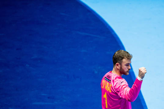 Goalkeeper Gonzalo Pérez de Vargas Moreno of Spain
