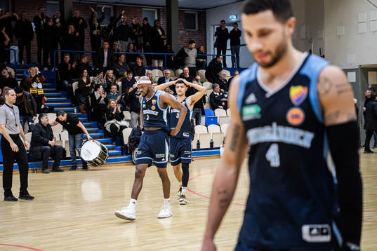 Djurgårdens Jeremiah Ingram och Bryan Alberts deppar