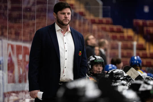 Luleås assisterande tränare Oskar Häggström
