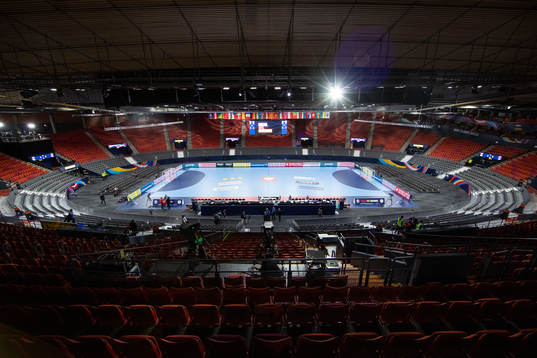 The Arena Scandinavium prior to the EHF European Handball