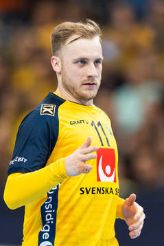 Daniel Pettersson of Sweden celebrates