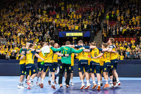 Bläddra bland fler bilder av 2020 European Handball Championship, day 2, Sweden - Switzerland