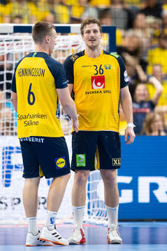 Philip Henningsson and Jesper Nielsen of Sweden