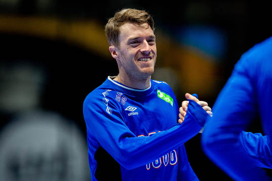 Kristian Bjørnsen of Norway at a training session