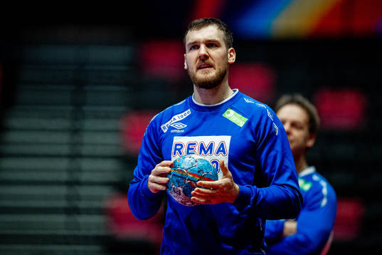 Christian O'Sullivan of Norway at a training session
