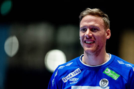 Magnus Gullerud of Norway at a training session