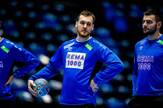 Christian O'Sullivan of Norway at a training session