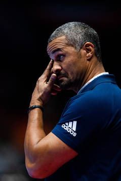 Didier Dinart, head coach of France