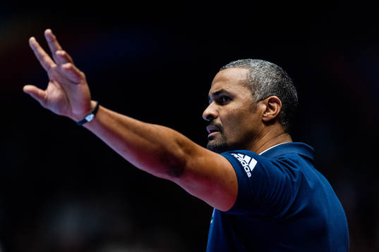 Didier Dinart, head coach of France