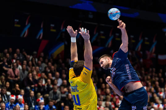 Mirsad Terzić of Bosnia and Herzegovina and Eivind Tangen