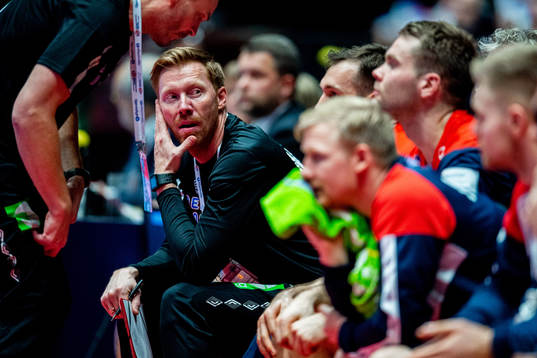 Børge Lund, assistant coach of Norway