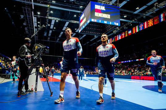Harald Reinkind and Christian O'Sullivan of Norway