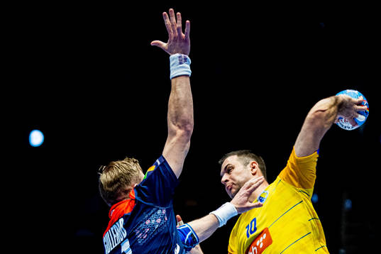 Magnus Gullerud of Norway and Marko Panić of