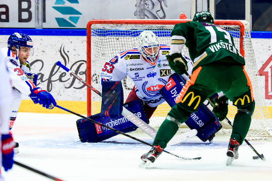 Oskarshamns målvakt Fredrik Pettersson-Wentzel
