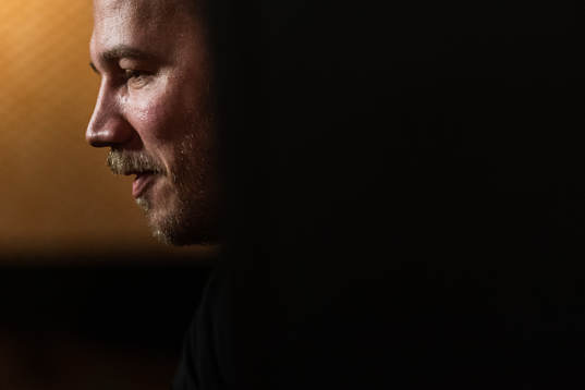 Andreas Nilsson of Sweden at a press event