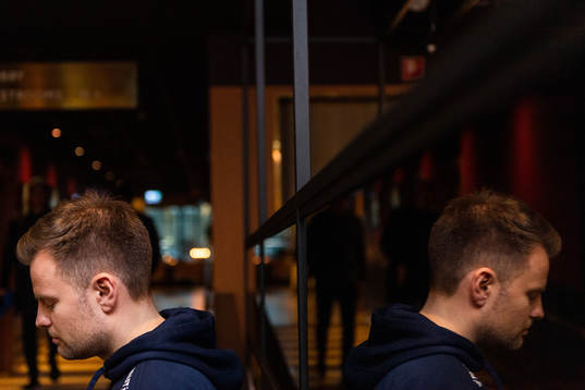 Kristján Andrésson, head coach of Sweden, at a press event